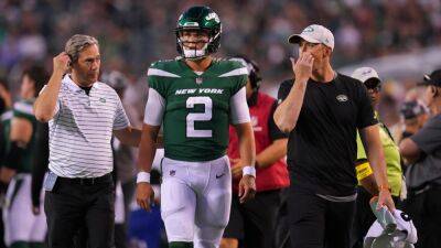 Adam Schefter - Mike White - Zach Wilson - Joe Flacco - New York Jets QB Zach Wilson out 2-4 weeks after suffering bone bruise, torn meniscus, sources confirm - espn.com - New York -  New York - county Eagle - state New Jersey -  Baltimore - county Park