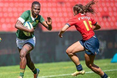 Ayanda Malinga brace sees Springbok women thrash Spain at Ellis Park