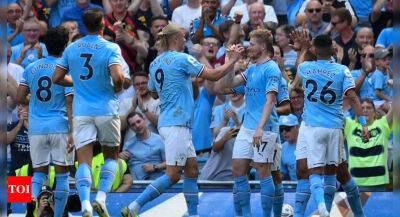 EPL: Champions Man City make it two wins from two by thrashing Bournemouth