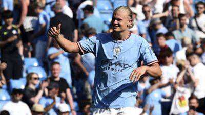 Erling Haaland makes home debut as Manchester City crush Bournemouth