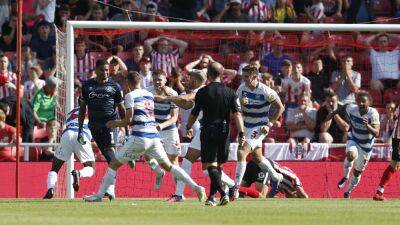 QPR goalkeeper Seny Dieng heads home dramatic late equaliser