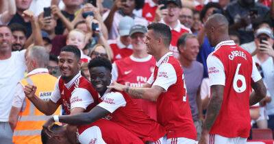 Thomas Partey - Mikel Arteta - Martin Odegaard - Gabriel Jesus - Jamie Vardy - Wesley Fofana - Gabriel Martinelli - James Maddison - James Justin - Aaron Ramsdale - William Saliba - Arsenal player ratings vs Leicester: Jesus grabs headlines as Xhaka and Martinelli shine in support - msn.com - Manchester -  Leicester