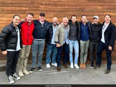 "Band Is Back Together": Ricky Ponting Shares Picture With Former Australian Teammates. Rishabh Pant, David Warner Respond