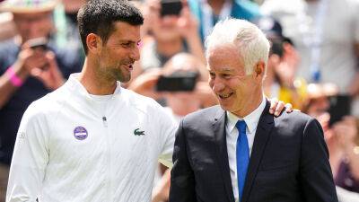 John Macenroe - John McEnroe on Novak Djokovic potentially missing US Open over COVID vax rules: 'I think it’s BS' - foxnews.com - Spain - Serbia - Usa - Canada - Madrid
