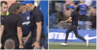 Chelsea 2-2 Tottenham: Antonio Conte celebrated in Thomas Tuchel's face