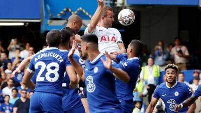 Thomas Tuchel - Antonio Conte - Hugo Lloris - Kai Havertz - Harry Kane - Reece James - Pierre Emile Hojbjerg - Kalidou Koulibaly - Kane salvages point for Spurs at Chelsea with last-gasp header - channelnewsasia.com