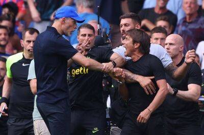 Thomas Tuchel - Antonio Conte - Marc Cucurella - Reece James - Pierre Emile Hojbjerg - Todd Boehly - Kane snatches Spurs late draw at Chelsea as coaches sent off on day of drama - news24.com - Britain - Manchester - Italy