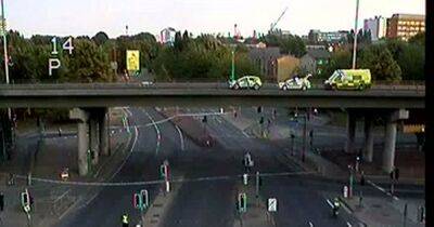 BREAKING: Mancunian Way CLOSED as emergency services deal with 'incident' - latest updates