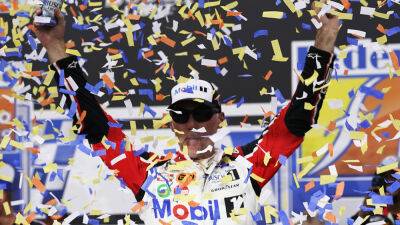Joey Logano - Denny Hamlin - Chase Elliott - Kevin Harvick - Christopher Bell - Chris Buescher - Kevin Harvick notches 60th career victory with win at Federated Auto Parts 400 - foxnews.com -  Virginia - state Michigan