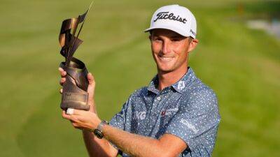 Zalatoris gets first PGA Tour win in playoff at FedEx St. Jude Championship