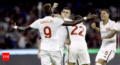 Paulo Dybala - Gianluca Mancini - Bryan Cristante - Bryan Cristante's goal hands Roma narrow win over Salernitana - timesofindia.indiatimes.com - Argentina