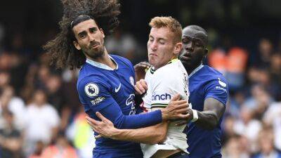 Thomas Tuchel - Antonio Conte - Marc Cucurella - Harry Kane - Reece James - Pierre Emile Hojbjerg - Chelsea vs Tottenham player ratings: Koulibaly 9, James 8; Kane 5, Romero 3 - thenationalnews.com