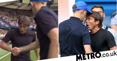 Antonio Conte takes another swipe at ‘lucky’ Thomas Tuchel on social media after handshake-gate