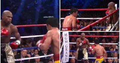 Floyd Mayweather vs Manny Pacquiao: Footage of Money confusing, frustrating & toying opponent