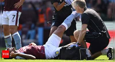 Villa's Carlos set for surgery after rupturing Achilles - timesofindia.indiatimes.com - Brazil