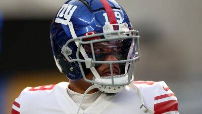 Giants' Brian Daboll on Kenny Golladay: 'I think he’s acclimated himself well'