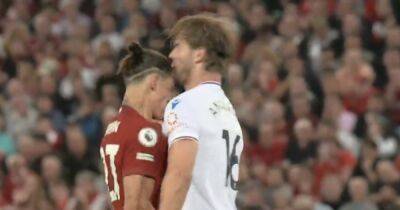 Liverpool star Darwin Nunez suspended for Manchester United fixture after red card for headbutt