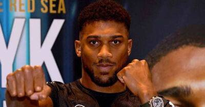 Anthony Joshua - Sky Sports News - Joshua: I'm going to smash Usyk on Saturday - msn.com