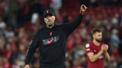 Diogo Jota - Roberto Firmino - Juergen Klopp - Darwin Núñez - Joachim Andersen - Luis Díaz - Nunez red card gives Klopp striking headache ahead of Man Utd clash - channelnewsasia.com - Manchester - Germany - Colombia - Uruguay