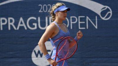 Canada's Eugenie Bouchard returns to tennis with doubles victory in Vancouver