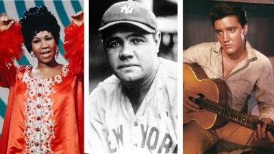 On this day in history, August 16, American legends Aretha Franklin, Babe Ruth and Elvis Presley died