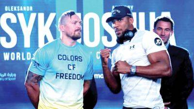 WBA rates Usyk-Joshua rematch most awaited world heavyweight title fight