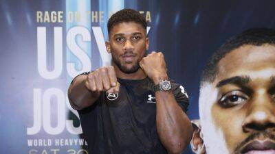 Anthony Joshua - Andy Ruiz-Junior - Robert Garcia - Joshua to use lessons learned from Usyk defeat in rematch - channelnewsasia.com - Ukraine - Usa -  Jeddah