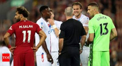 Roberto Firmino - Juergen Klopp - Darwin Núñez - Palace defender Andersen receives death threats after Nunez red card - timesofindia.indiatimes.com - Denmark