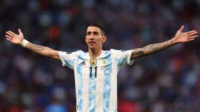 Angel Di-Maria - Di Maria sidelined with injury after Juve debut - channelnewsasia.com - Argentina