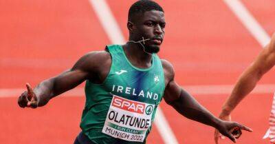 Marcell Jacobs - European Athletics Championships: Israel Olatunde qualifies for 100m final - breakingnews.ie - France - Germany - Italy - Ireland - Israel