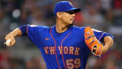 New York Mets' Carlos Carrasco has oblique strain, could miss 3-4 weeks