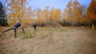 Disc golfers oppose city's plan to remove temporary course at North Glenmore Park - cbc.ca - Canada - county Baker - county Park