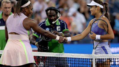 Emma Raducanu 'cherishes' win over Serena Williams in Cincinnati