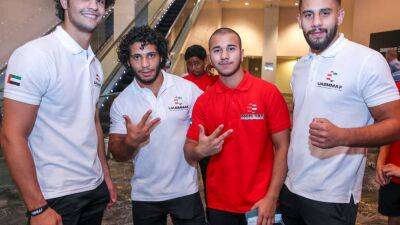 Emirati athletes out to make a splash on debut at MMA Youth World Championships