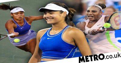 Emma Raducanu praises ‘inspirational’ Serena Williams after thrashing her tennis idol