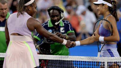 "Nervous" Emma Raducanu Knocks Serena Williams Out Of Cincinnati Masters
