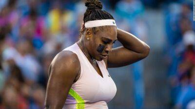 Serena Williams loses to Emma Raducanu in Cincinnati opening match, with US Open on the horizon
