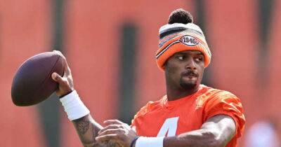 Deshaun Watson - Sue L.Robinson - Deshaun Watson's legal team seeking one last push to allow Browns QB to play in 2022 - msn.com - county Brown - county Cleveland - state New Jersey -  Jacksonville