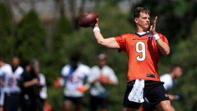 Cincinnati Bengals QB Joe Burrow says his appendix ruptured, prompting surgery