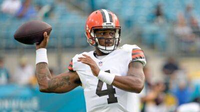 Deshaun Watson - Roger Goodell - Report: Talks on possible Watson settlement progress - tsn.ca - county Brown - county Cleveland - state Texas - state New Jersey -  Houston