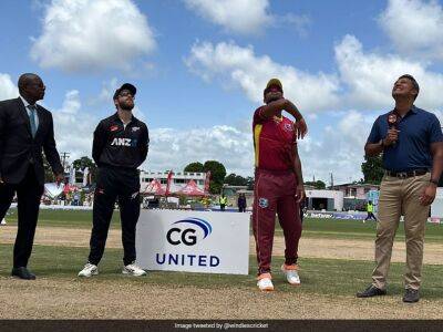 West Indies vs New Zealand 1st ODI Live Updates And Live Score
