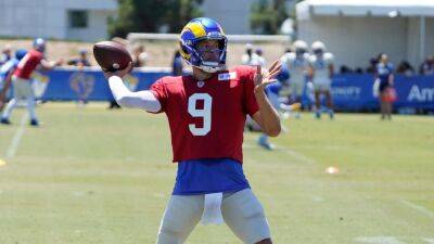 Los Angeles Rams QB Matthew Stafford says elbow feels 'good,' he's 'right on track' for season