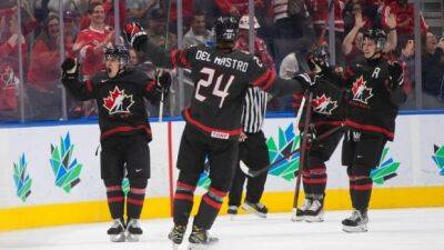 Stankoven scores twice as Canada defeats Switzerland to reach world junior semifinals
