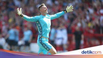 Christian Eriksen - Declan Rice - David De-Gea - Mathias Jensen - Nottingham Forest - Yann Sommer - Dean Henderson - Liga Inggris - MU Harusnya Punya Opsi di Kiper Andai Henderson Tak Dipinjamkan - sport.detik.com - Manchester