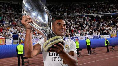 Carlo Ancelotti - Eduardo Camavinga - Aurelien Tchouameni - Casemiro - a football addict who can add balance to Man United, but will he leave Madrid? - thenationalnews.com - Britain - Manchester - France - Brazil