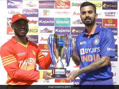 Shikhar Dhawan - Mohammed Siraj - Sean Williams - Kl Rahul - India vs Zimbabwe, 1st ODI Live Score: Focus On KL Rahul As India Take On Zimbabwe - sports.ndtv.com - Zimbabwe - Uae - India -  Harare