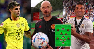 Man Utd transfers: Potential 2022/23 XI including Casemiro, Pulisic & Aubameyang