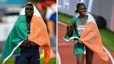 Tallaght pride for track stars Olatunde and Adeleke - rte.ie - Ireland -  Paris - Israel