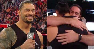 Vince Macmahon - Seth Rollins - Drew Macintyre - Bobby Lashley - Wwe Raw - Roman Reigns - Roman Reigns: Beautiful moment WWE star revealed he'd beaten cancer on Raw - givemesport.com