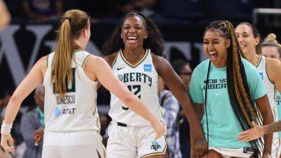 ‘Why not us?’ New York upsets Chicago to win first game of WNBA Playoffs